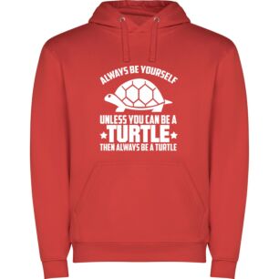 Turtle: Be Anthro-You Φούτερ με κουκούλα