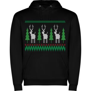 Ugly Chic Christmas Sweater Φούτερ με κουκούλα