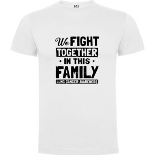 Unified Against Lung Cancer Tshirt σε χρώμα Λευκό 11-12 ετών