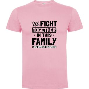 Unified Against Lung Cancer Tshirt σε χρώμα Ροζ 3-4 ετών