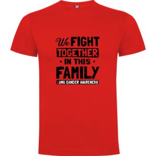 Unified Against Lung Cancer Tshirt