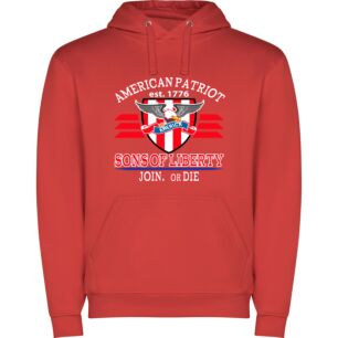 United Liberty Eagle Design Φούτερ με κουκούλα