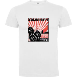 Unity Fist Revolution Tshirt σε χρώμα Λευκό 11-12 ετών
