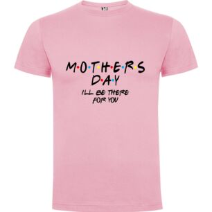 Unwavering Motherly Support Tshirt σε χρώμα Ροζ
