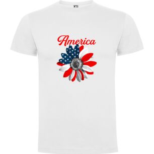 USA Floralscape Tshirt