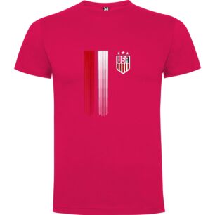 USA Soccer Emblem Elegance Tshirt