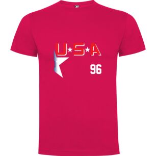 USA Starry Background 1996 Tshirt