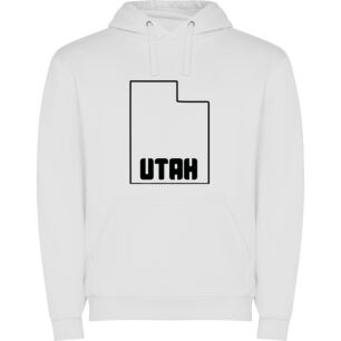 Utahscape: Redefined Perception Φούτερ με κουκούλα σε χρώμα Λευκό 11-12 ετών