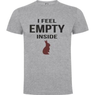 Vacant Bunny Expressions Tshirt