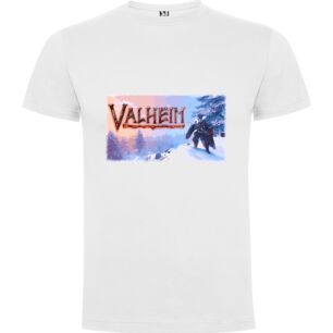 Valhalla Winter Warrior Tshirt σε χρώμα Λευκό Medium
