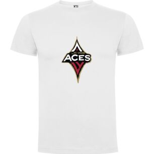 Vegas Red Ace Logo Tshirt σε χρώμα Λευκό 11-12 ετών