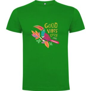 Vibing Bird Branch Tshirt σε χρώμα Πράσινο 11-12 ετών