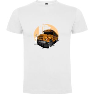Vibrant Bus Backdrop Tshirt σε χρώμα Λευκό XXLarge