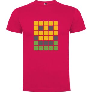 Vibrant Pixel Symmetry Tshirt