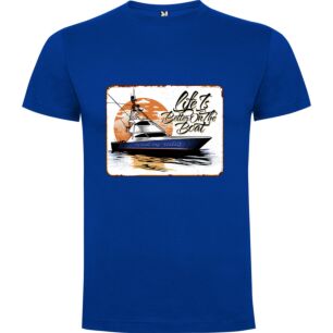 Vintage Fishing Boat Majesty Tshirt