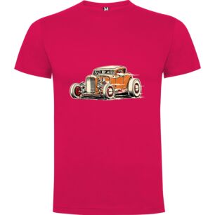 Vintage Hotrod Illustration Tshirt