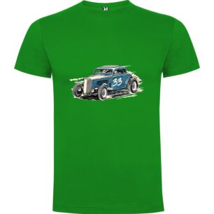 Vintage Hotrod Racer Tshirt