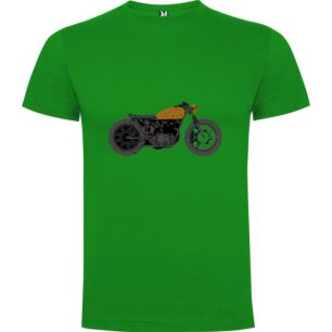 Vintage Vector Bike Art Tshirt
