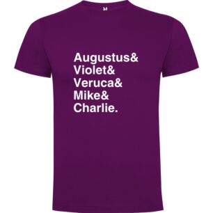 Violet Names on Purple Tshirt σε χρώμα Μωβ 11-12 ετών