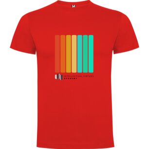 Vivid School Logo Art Tshirt σε χρώμα Κόκκινο 11-12 ετών