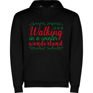 Wandering Wonderland's Winter Walk Φούτερ με κουκούλα