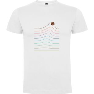 Wave Ball Vector Art Tshirt σε χρώμα Λευκό 3-4 ετών