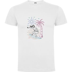 Wave Rider Chic Tshirt σε χρώμα Λευκό XXLarge