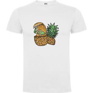 Wave Rider Pineapple Tshirt σε χρώμα Λευκό Small
