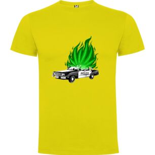 Weed Cop Chase (or Cannabis Pursuit) Tshirt