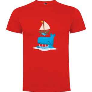 WhaleShip Fantasy Adventure Tshirt
