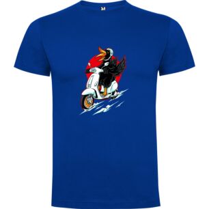 Wheely Penguin Moped Tshirt