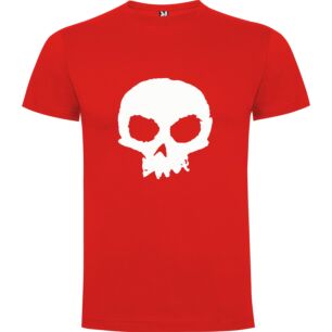 White Skulled Spookiness Tshirt