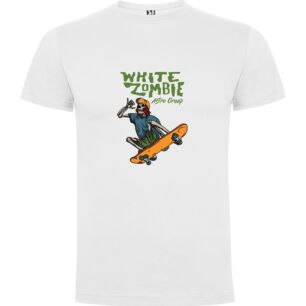 White Zombie Skateboarder Tshirt σε χρώμα Λευκό 5-6 ετών