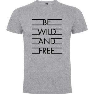 Wild & Free Poster Tshirt