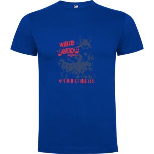 Wild & Free Wolf Tshirt σε χρώμα Μπλε 7-8 ετών