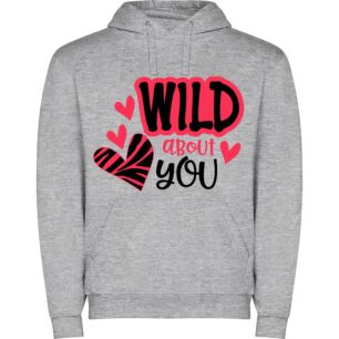 Wild Love Expressions Φούτερ με κουκούλα