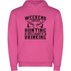 Wild Weekend: Hunt & Drink Φούτερ με κουκούλα