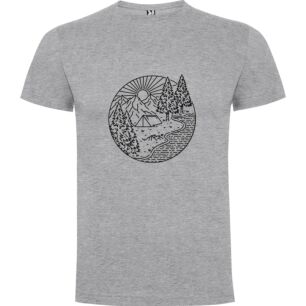Wilderness Ink: Mountain Camping Tshirt