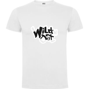 Wildstyle Noir Logo Tshirt σε χρώμα Λευκό 7-8 ετών