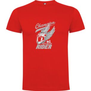 Winged Biker Art Shirt Tshirt