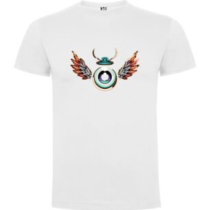 Winged Mystic Gaze Tshirt σε χρώμα Λευκό XXXLarge(3XL)
