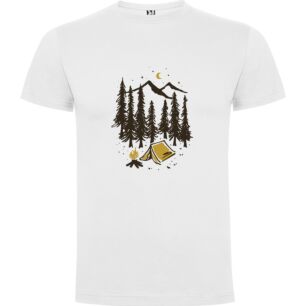 Woodland Glamping Experience Tshirt σε χρώμα Λευκό Medium