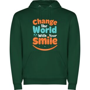 World-Changing Smiles Φούτερ με κουκούλα