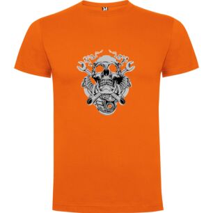 Wrench Skull Rocker Tshirt