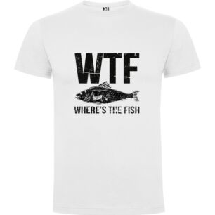 WTF Fish Tales Tshirt σε χρώμα Λευκό 5-6 ετών