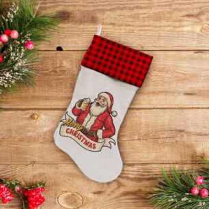 Χριστουγεννιάτικη Κάλτσα Santa's Bier