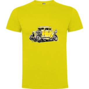 Yellow Racer Revival Tshirt