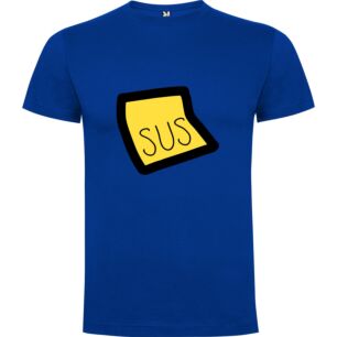 Yellow Sus Sticky Notes Tshirt