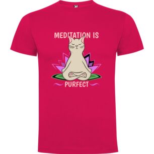 Zen Cat Meditates Tshirt