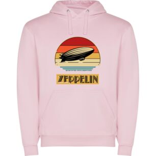 Zeppelin Noir Φούτερ με κουκούλα